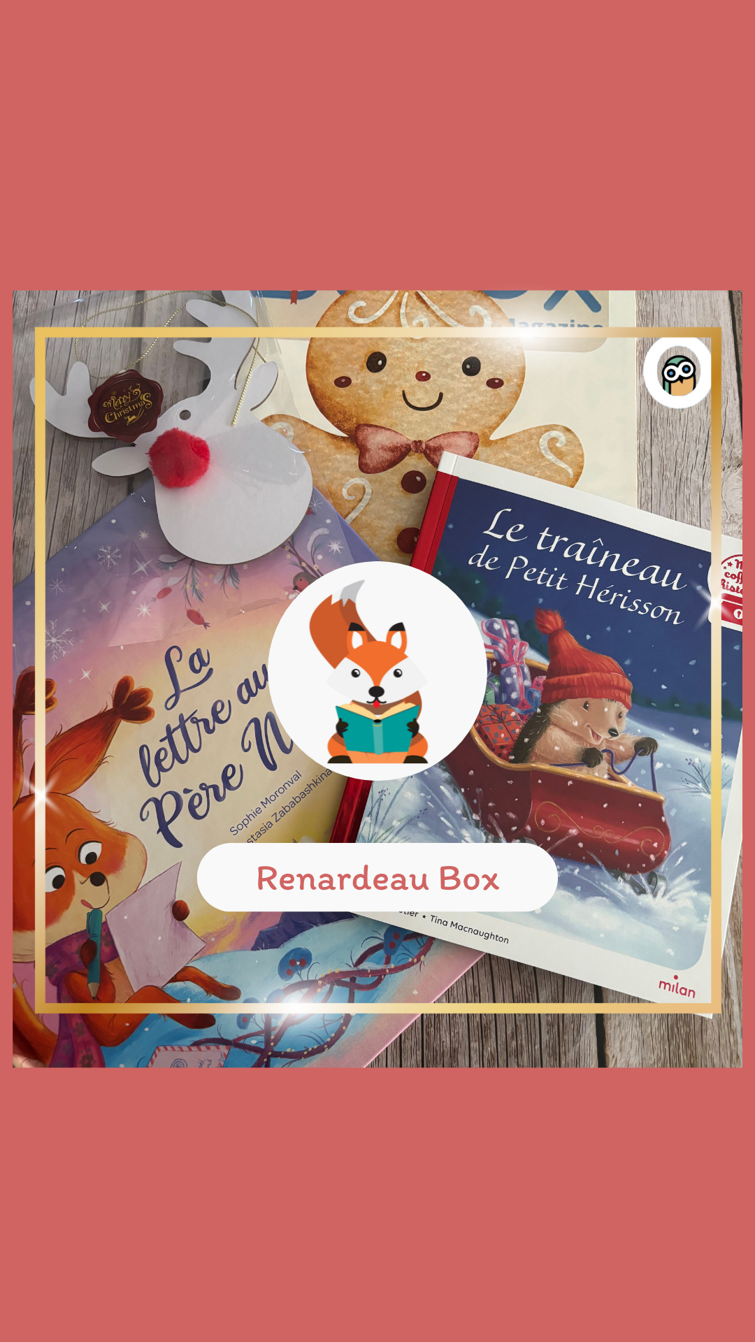 "Box de Noël 3-6 ans Bubox : 2 livres et activités d’éveil pour un Noël magique avec bébé. Édition limitée, disponible jusqu’à épuisement des stocks."