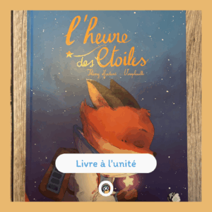 L'heure des étoiles est un magnifique album pour aborder le thème de la mort, et de l'importance d'aimer ceux qui sont partis.