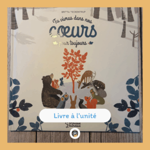 Tu vivras dans nos cœurs pour toujours est un texte d'une incroyable délicatesse pour évoquer avec les petits, de façon imagée et poétique, la disparition d'un être cher…