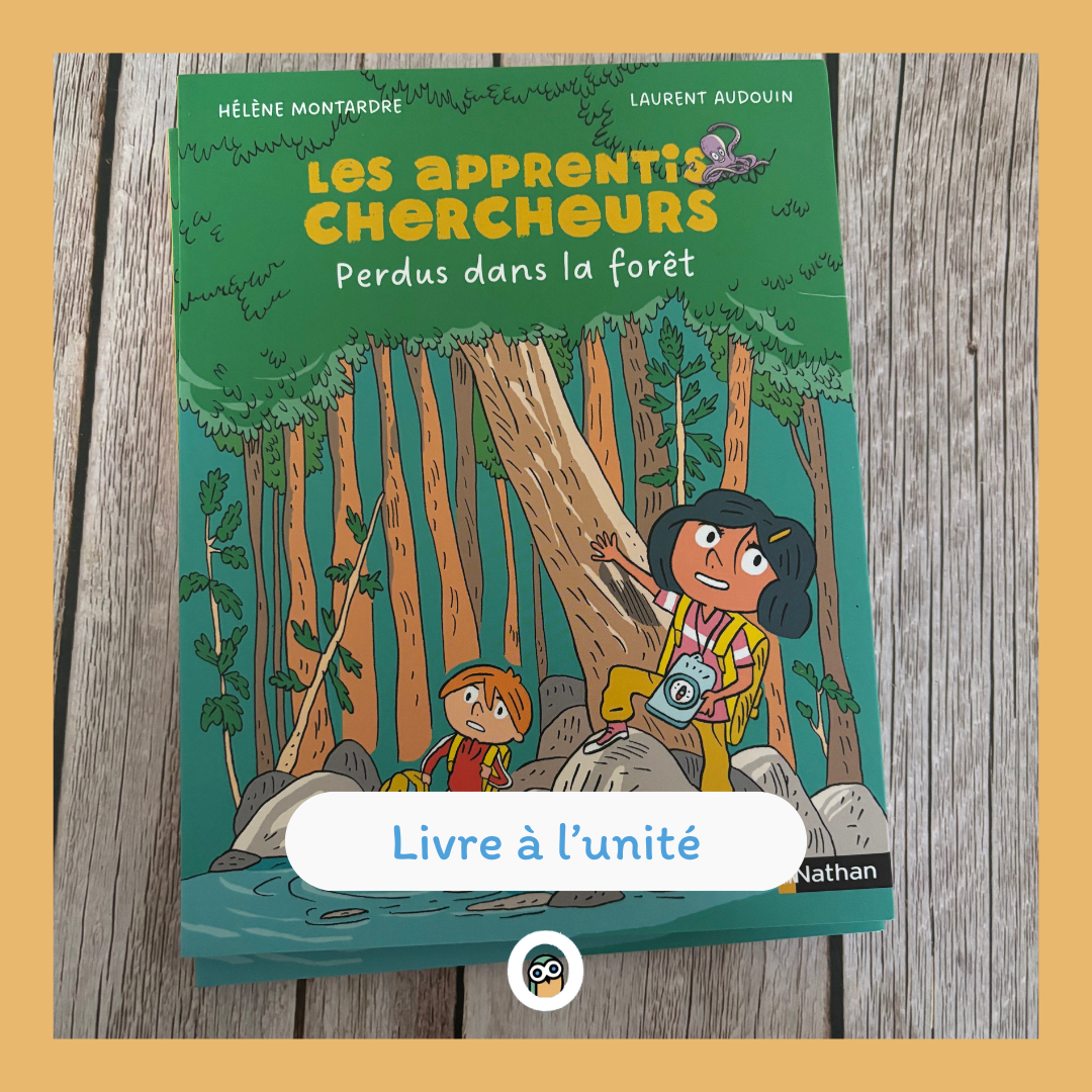 Les apprentis chercheurs - Perdus dans la Forêt Suivre les balises ne suffit pas toujours ! Quand Matt et Lisbeth se perdent en forêt, leur aventure devient une véritable leçon de survie et d'orientation. Découvrez comment ils retrouveront leur chemin ! Résumé : Matt et Lisbeth sont ravis de partir explorer la forêt par eux-mêmes. Suivre les balises colorées sur le sentier semble facile et amusant... jusqu'au moment où ils réalisent qu'ils sont complètement perdus ! Alors que la forêt devient de plus en plus inquiétante autour d'eux, les deux amis devront garder leur sang-froid et mettre en pratique leurs connaissances. Carte, boussole, points cardinaux - ces outils deviendront leurs meilleurs alliés pour retrouver leur chemin et sortir de cette situation périlleuse. Ce roman combine aventure passionnante et apprentissage concret. À travers cette histoire rythmée, les enfants dès 7 ans découvriront les bases de l'orientation en nature tout en vivant une aventure captivante. 