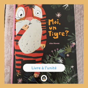 Moi, un tigre? Alors que ses sœurs Jouent à la bagarre toute la journée, Rajah préfère lire. Est-elle vraiment un tigre ? Peut-être qu'elle devrait changer…