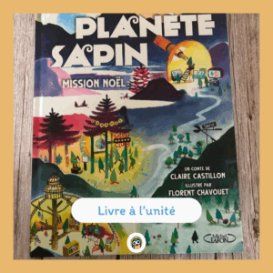 Planète Sapin, Mission Noël Une ode à l'enfance et à la magie de Noël Cette année, Noël est annulé ! Pas d'arbre, pas de cadeaux, pas de bûche : le papa d'Annie est allergique aux fêtes de fin d'année. Quand la fillette apprend l'affreuse nouvelle, son cri de désespoir résonne dans toute la Voie lactée jusqu'à Élato, la planète des sapins sauvages. Nordmann, un jeune sapin fringant, est choisi pour aller la sauver. Sa mission ? Retrouver Annie et lui faire vivre la magie des fêtes. Ensemble, les deux nouveaux amis réussiront-ils à rappeler au papa grognon que Noël est le plus beau jour de l'année ?