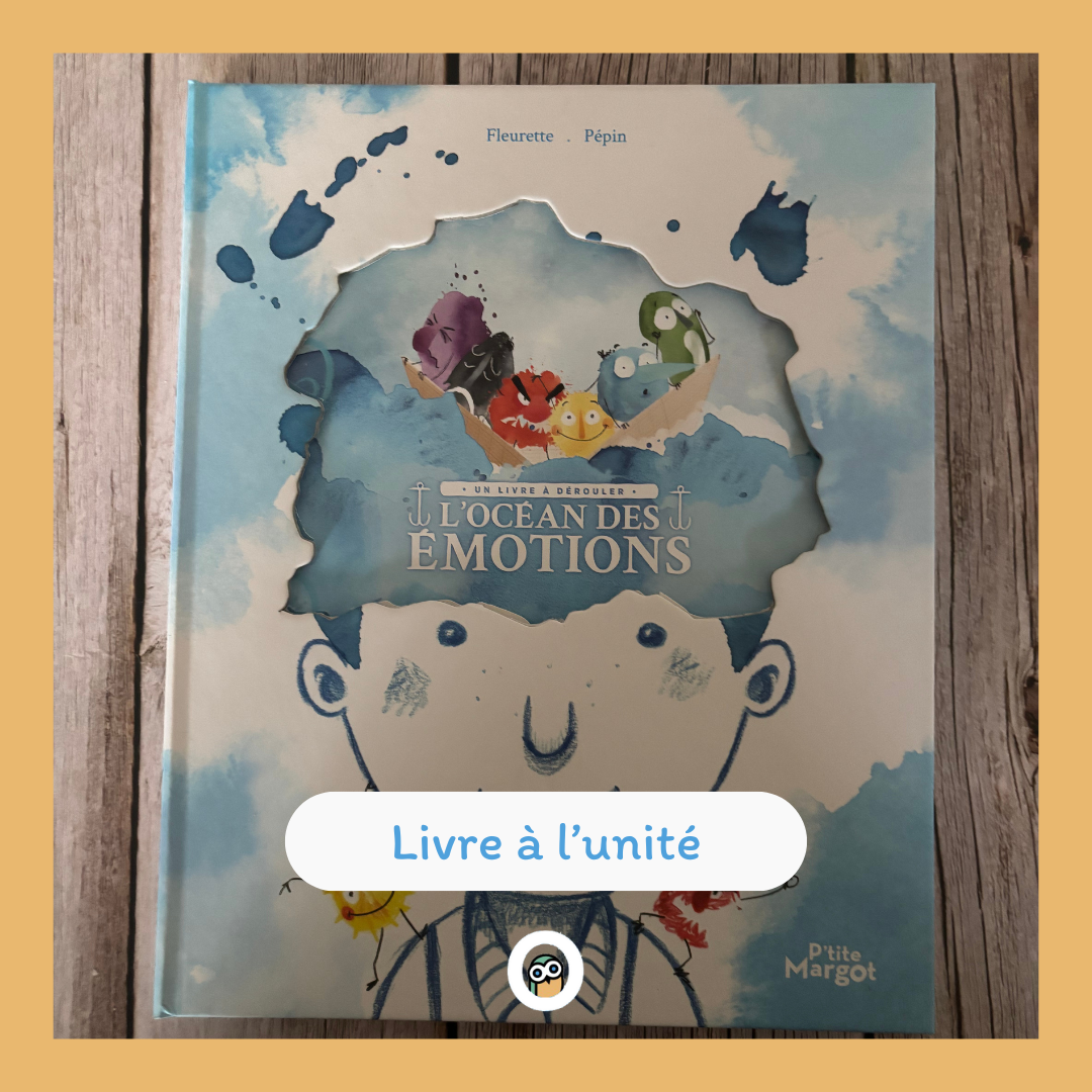 Sur l’océan des émotions naviguent de petits capitaines : Joie, Tristesse, Surprise, Colère, Peur et Dégoût. Et ce n’est pas de tout repos !