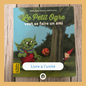 Le petit ogre vert veut se faire un ami Le petit ogre s'ennuie, il voudrait avoir un ami. Mais qui choisir ? Comment se faire aimer ? Un jour, il aperçoit un drôle de bonnet rouge dans les buissons. Et s'il avait enfin trouvé l'ami avec qui tout devient simple et joyeux ?