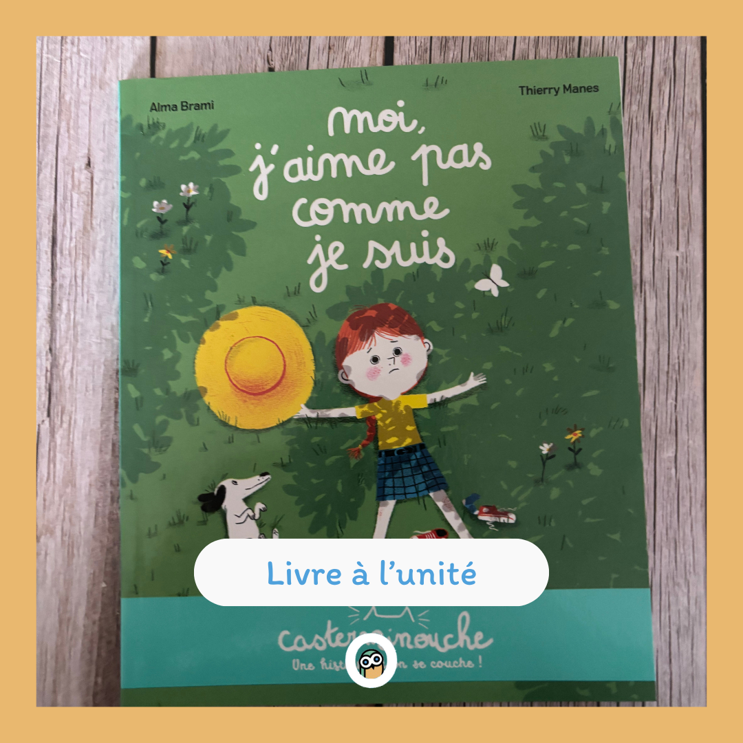 moi j'aime pas comme je suis Moi, j'aime pas comme je suis. Je voudrais ressembler à Sonia, ma meilleure amie, avec ses beaux cheveux lâchés, tout blonds et tout raides. Moi, j'aime pas mes joues, mon nez, mes poils... En fait, je crois que je manque de confiance en moi...