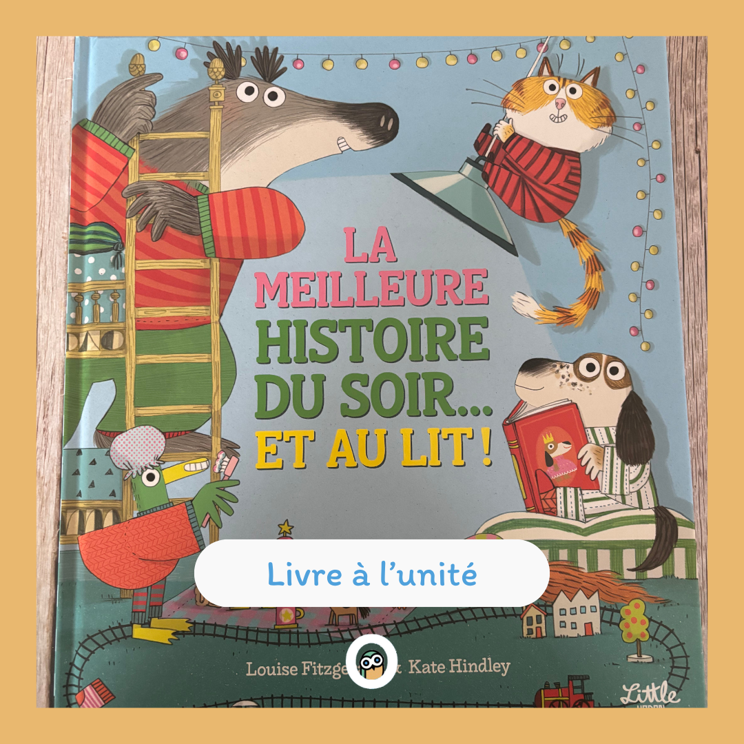 La meilleure histoire du soir...  Ce livre contient la MEILLEURE histoire du soir. Tous les enfants vont l’adorer, et elle tient en seulement trois phrases ! Vous n’y croyez pas ? Allez-y, ouvrez-le. Mieux ! Lisez-le. Fous rires et bonne nuit garantis ! Ce livre est clairement le COUP DE COEUR de BUBOX 