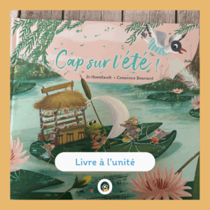 Cap sur l'été Une histoire tendre aux couleurs de l'été avec des reflets dorés sur toutes les pages ! C'est l'été ! Tous les amis de la forêt sont épuisés par la chaleur et se reposent au bar-nénufar de Verte la grenouille. C'est sans compter l'arrivée fracassante de Colette la mouette, qui les encourage à partir pour un grand voyage... au bord de la mer ! Mais comment y aller ?Une belle histoire d'entraide et de voyage à partager en famille en admirant les magnifiques effets scintillants sur toutes les pages !