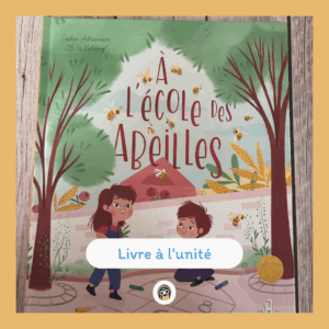 A l'école des abeilles  Une collection d'histoires qui montre comment la nature peut inspirer les plus petits face aux problèmes de la vie... À la récré, Alma traîne des pieds. L'école, en ce moment, elle en a assez. Tout lui semble monotone et répétitif, elle rêve d'un projet plus grand... Sa maîtresse l'interroge et lui explique que l'école est un peu comme une ruche où chaque abeille a un rôle essentiel à jouer. Alma va vite être captivée et découvrir les choses sous un nouveau jour...Un nouveau titre dans cette collection inspirante qui nous montre que la nature peut être une source d'inspiration dès le plus jeune âge. En l'observant et en l'imitant, elle peut apporter à l'enfant une réflexion et des réponses à de nombreux problèmes du quotidien.