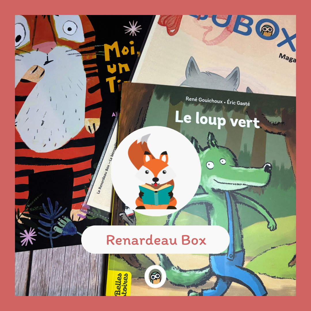 La Renardeau Box est une box de livres et activités manuelles pour enfants de 3 à 6 ans autour de la bienveillance, l'empathie et le respect