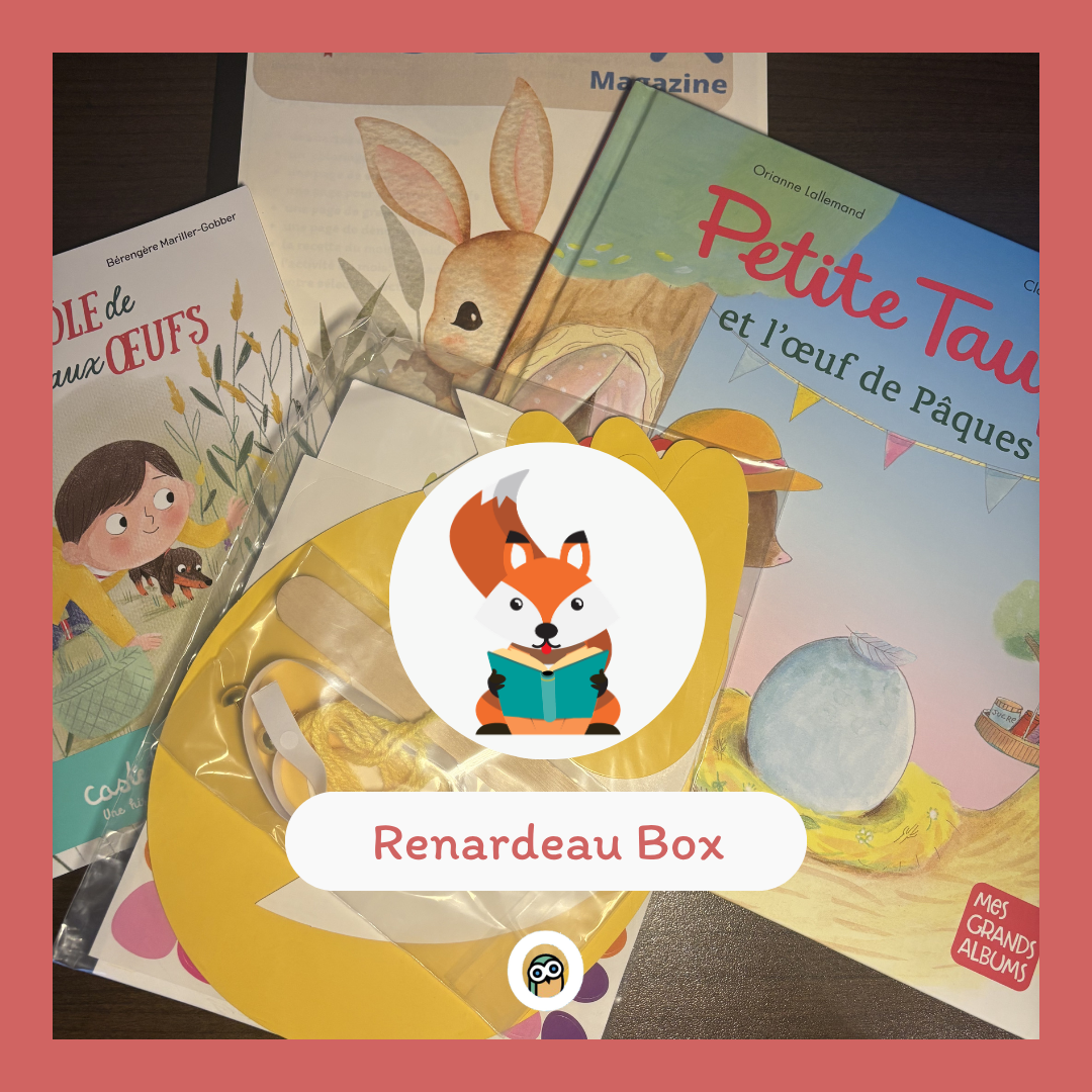Renardeau Box - Pâques  Vous avez manqué la Renardeau Box sur le thème de Pâques, vous avez de la chance, il reste un tout petit peu de stock. 